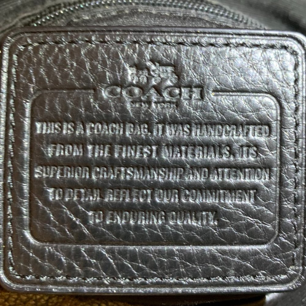 Coach,  Black purse hand bag